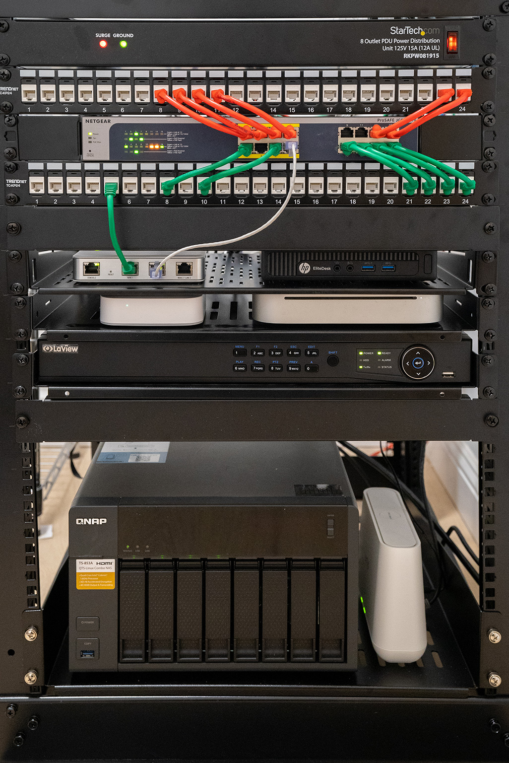 Home server rack preview